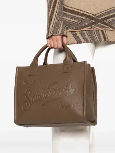 Mc2 Saint Barth Large Vanity Tote Bag In Purple