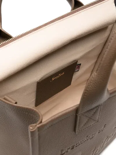 Mc2 Saint Barth Large Vanity Tote Bag In Purple