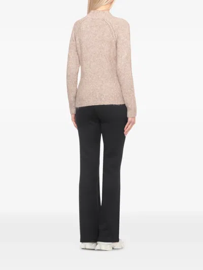 K-way Raglan-sleeve Sweater In Neutral