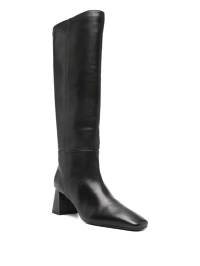Fabio Rusconi Square-toe Heeled Knee-high Boots In Multi