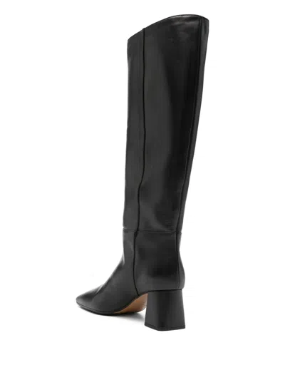 Fabio Rusconi Square-toe Heeled Knee-high Boots In Multi