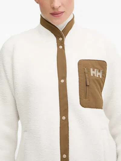 Helly Hansen Buttoned Pocket Jacket In White