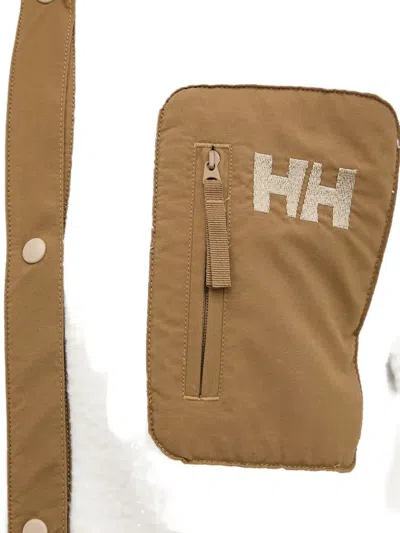 Helly Hansen Buttoned Pocket Jacket In White