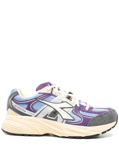Diadora Mythos Star Leather Sneakers In Multi