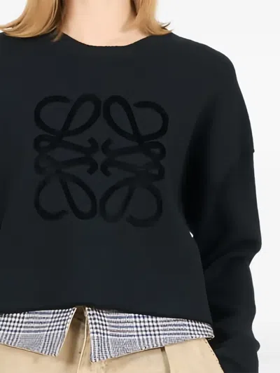 Loewe Anagram-logo Sweater In Multi