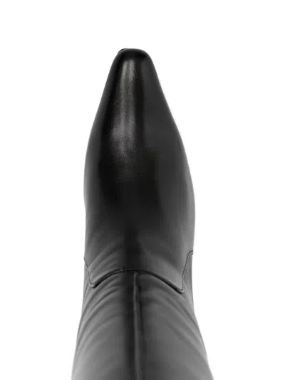 Marc Ellis 70mm Pointed-toe Sculpted-heel Knee-high Boots In Multi