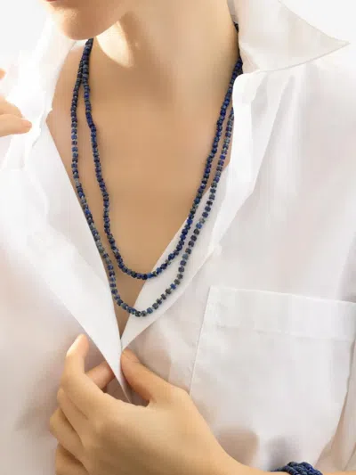 Walters Faith Beaded Necklace In Blue