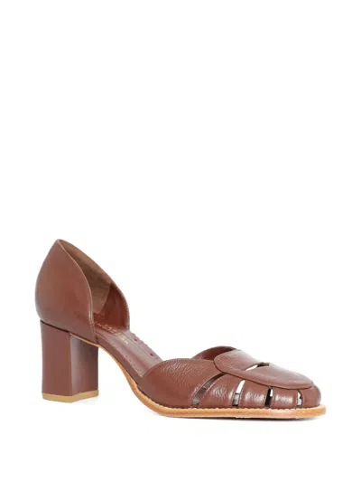 Sarah Chofakian 65mm Yosemite Pumps In Multi