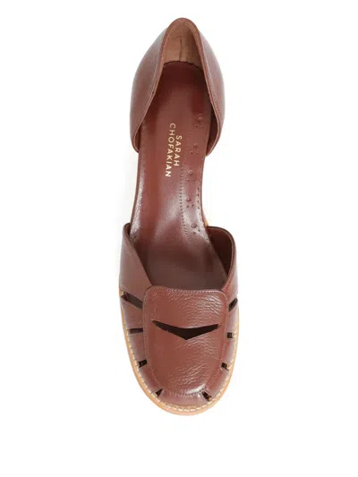 Sarah Chofakian 65mm Yosemite Pumps In Multi