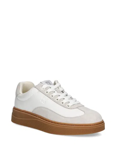 Hugo Boss Panelled Sneakers In Multi