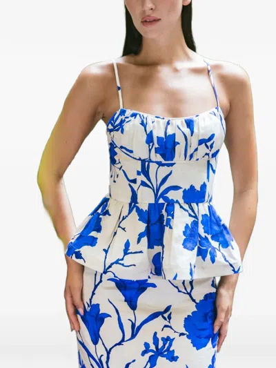 Cara Cara Sienna Floral Pencil Skirt In Multi