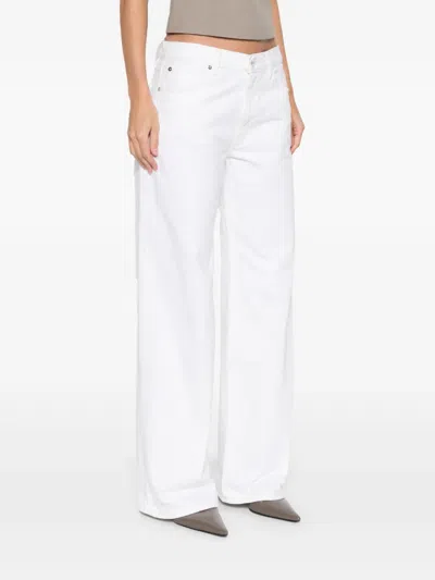 Frame The Stroll Five-pocket Jeans In White