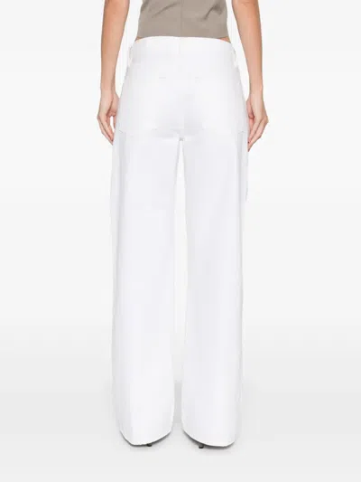Frame The Stroll Five-pocket Jeans In White