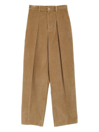 Jw Anderson Single-pleat Trousers In Multi