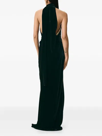 V:pm Atelier Bex Embellished Maxi Dress In Black
