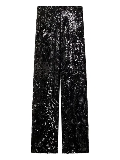 Golden Goose Deluxe Brand Women Onia Tulle Trousers With Sequins In Black