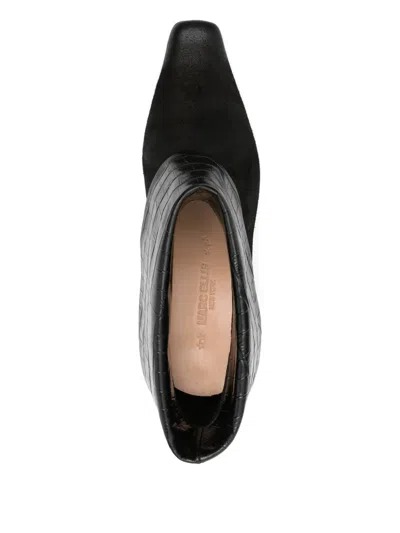 Marc Ellis 55mm Croc Embossed Boots In Multi