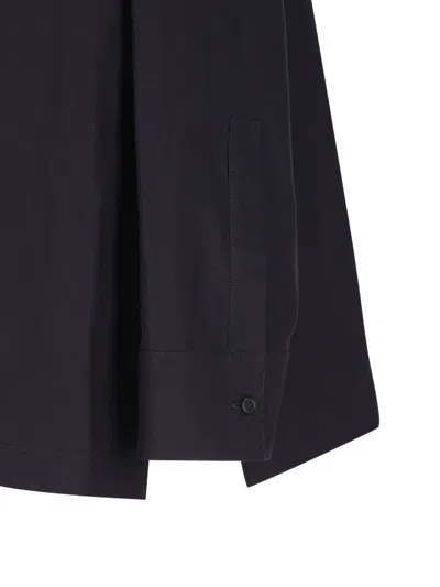 Gucci V-neck Shirt In Blue