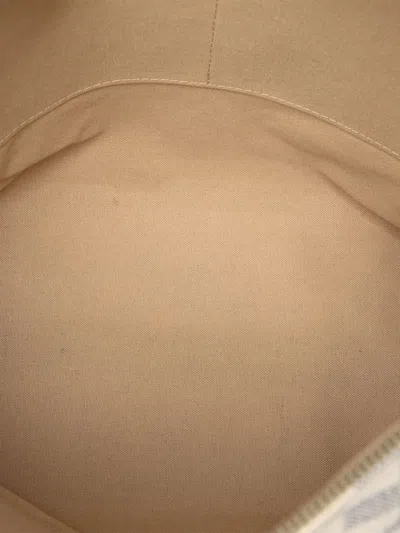 Pre-owned Louis Vuitton 2000 Damier Azur Totally Mm Tote Bag In White