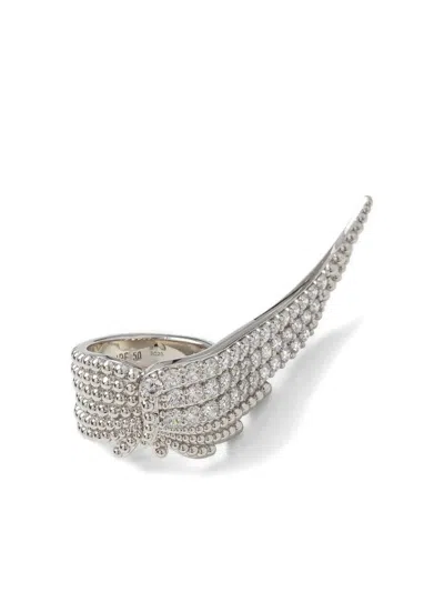 Zadig & Voltaire Rock Spread Your Wings Ring In Silver