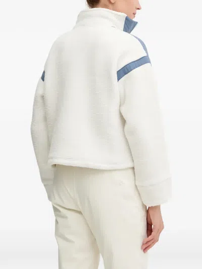 Helly Hansen Zip Stripe Top In Neutral