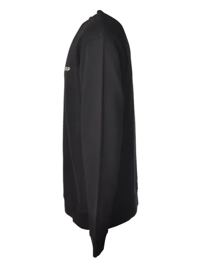 Dondup Logo Sweatshirt In Black