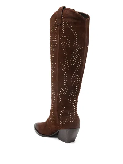 Marc Ellis 65mm Studded Boots In Multi