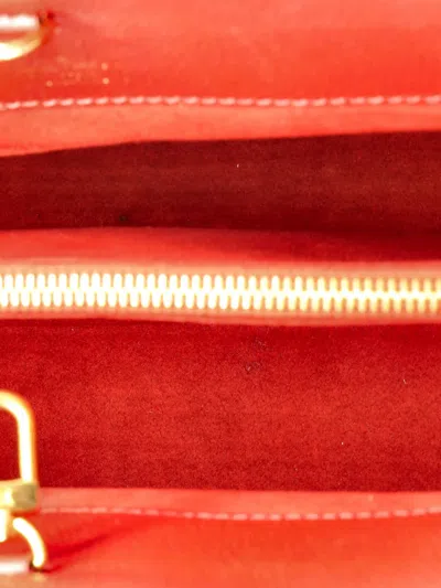 Pre-owned Louis Vuitton Venus Handbag Monogram Canvas And Leather Satchel In Brown