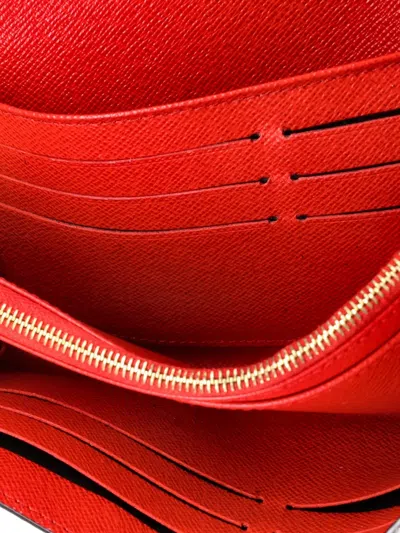 Pre-owned Louis Vuitton Sarah Wallet Nm Monogram Canvas Small Wallets In Brown