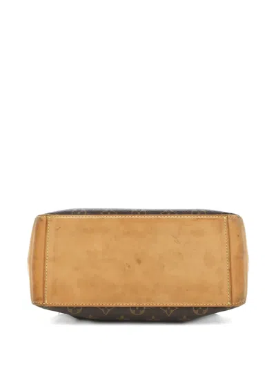 Pre-owned Louis Vuitton Cabas Piano Monogram Canvas Tote Bag In Brown