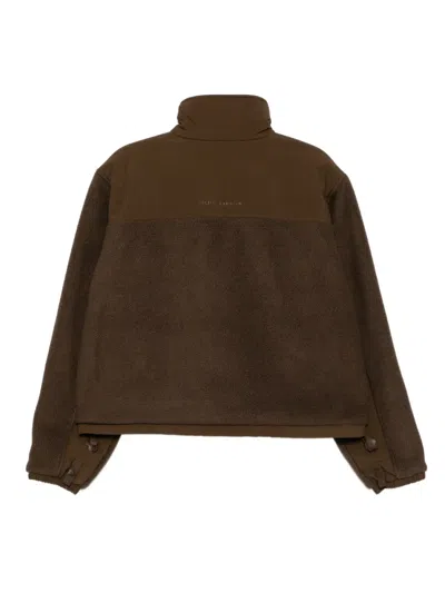 Cecilie Bahnsen X The North Face Lea 1995 Denali Fleece Jacket In Brown