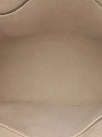 Pre-owned Louis Vuitton 2021-2025 Bicolor Monogram Empreinte Giant Petit Palais Satchel In Brown