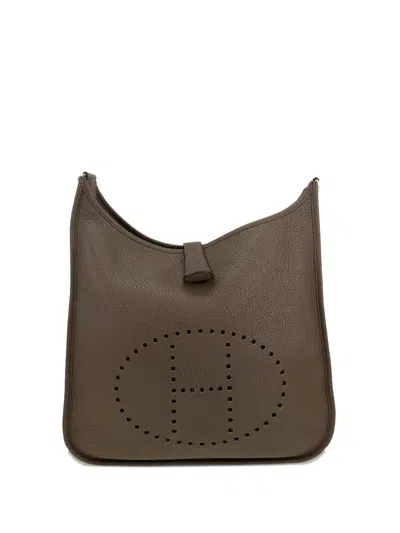 Pre-owned Hermes 2019 Evelyne Iii Shoulder Bag In Brown