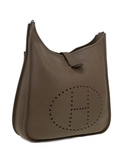 Pre-owned Hermes 2019 Evelyne Iii Shoulder Bag In Brown