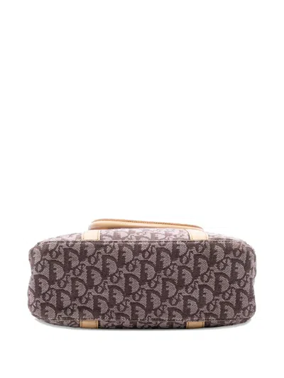 Pre-owned Dior 2011 Issimo Trotter Canvas Tote Bag In Brown