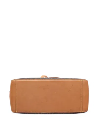 Pre-owned Louis Vuitton 2002 Monogram Cabas Piano Tote Bag In Brown