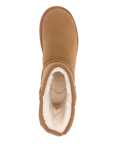 Keys Ankle Suede Boots In Brown