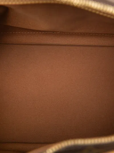 Pre-owned Louis Vuitton 2002 Monogram Alma Pm Handbag In Brown