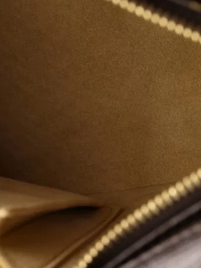 Pre-owned Louis Vuitton Looping Handbag Monogram Canvas Mm Satchel In Brown