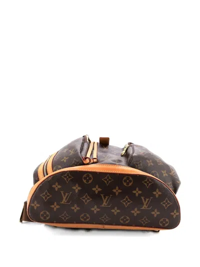 Pre-owned Louis Vuitton Bosphore Monogram Canvas Backpack In Brown
