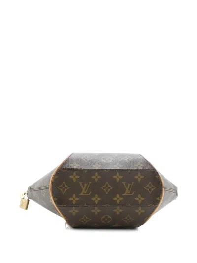 Pre-owned Louis Vuitton Ellipse Bag Monogram Canvas Pm Satchel In Brown