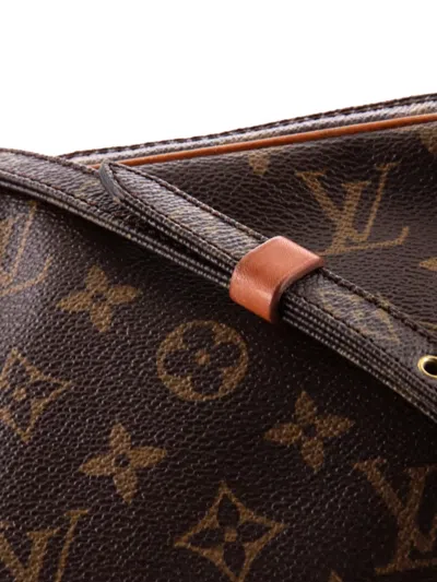 Pre-owned Louis Vuitton Pochette Marly Bandouliere Bag Monogram Canvas Crossbody Bag In Brown