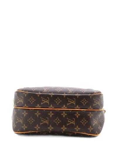 Pre-owned Louis Vuitton Reporter Bag Monogram Canvas Pm Crossbody Bag In Brown