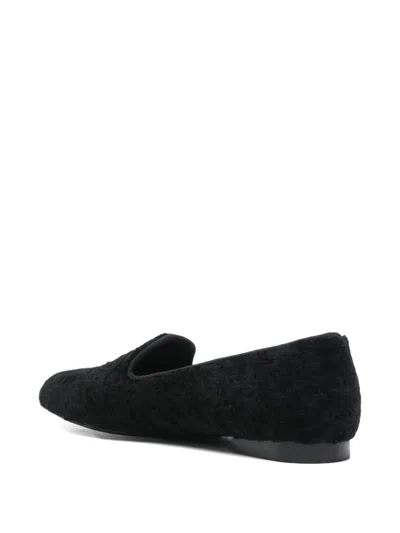 Totême Shearling Loafers In Multi
