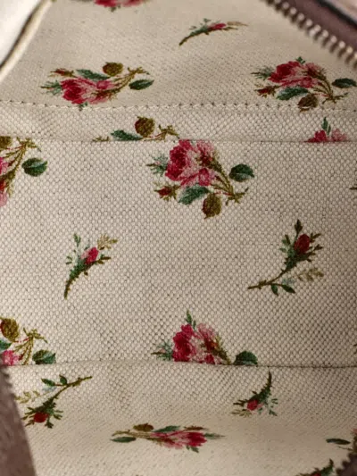 Pre-owned Gucci Neo Vintage Camera Messenger Bag Gg Coated Canvas Crossbody Bag In Brown