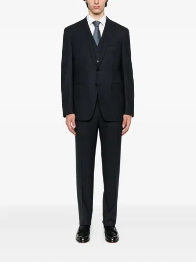 Canali Two-button Suit In Blue
