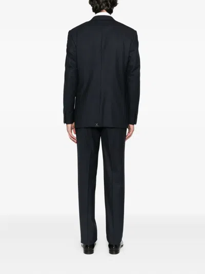 Canali Two-button Suit In Blue