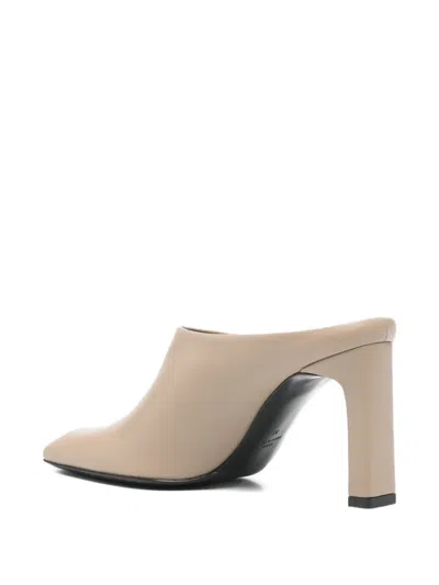 Totême 85mm Square Toe Bar Mules In Multi