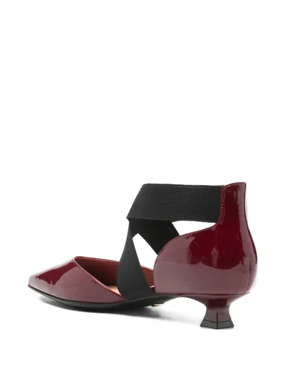 Marc Ellis 30mm Elastic Strap Pumps In Multi