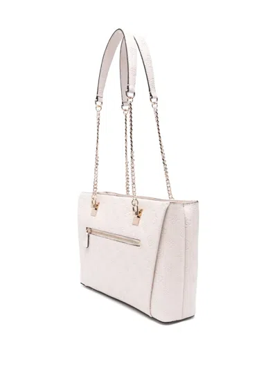 Guess Usa Tisha 4g-logo Shoulder Bag In Pink